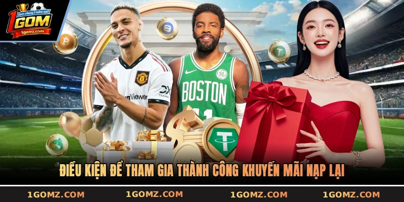 Điều kiện để tham gia thành công khuyến mãi nạp lại