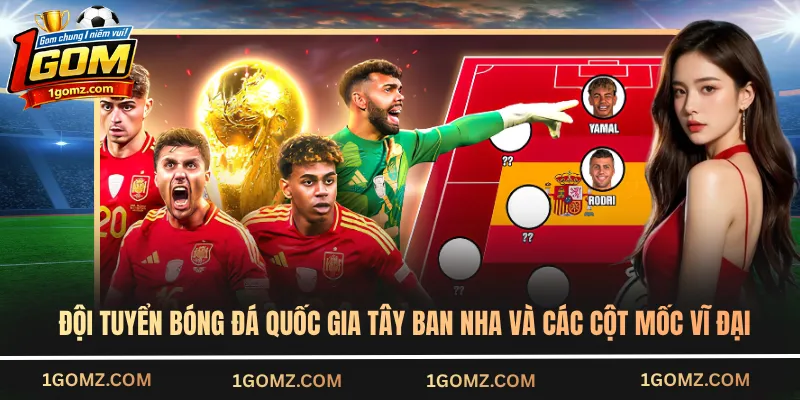 Đội tuyển bóng đá quốc gia Tây Ban Nha và các cột mốc vĩ đại