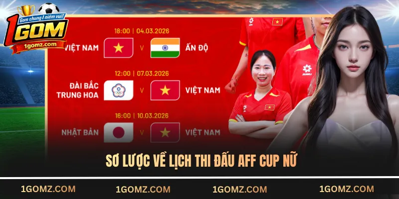 Sơ lược về lịch thi đấu AFF Cup Nữ